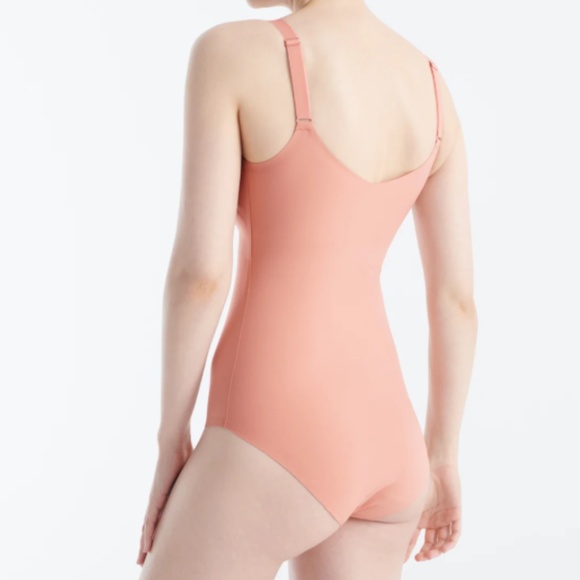Knix LuxeLift Bodysuit Sz S Pink Ginger - Picture 2 of 11